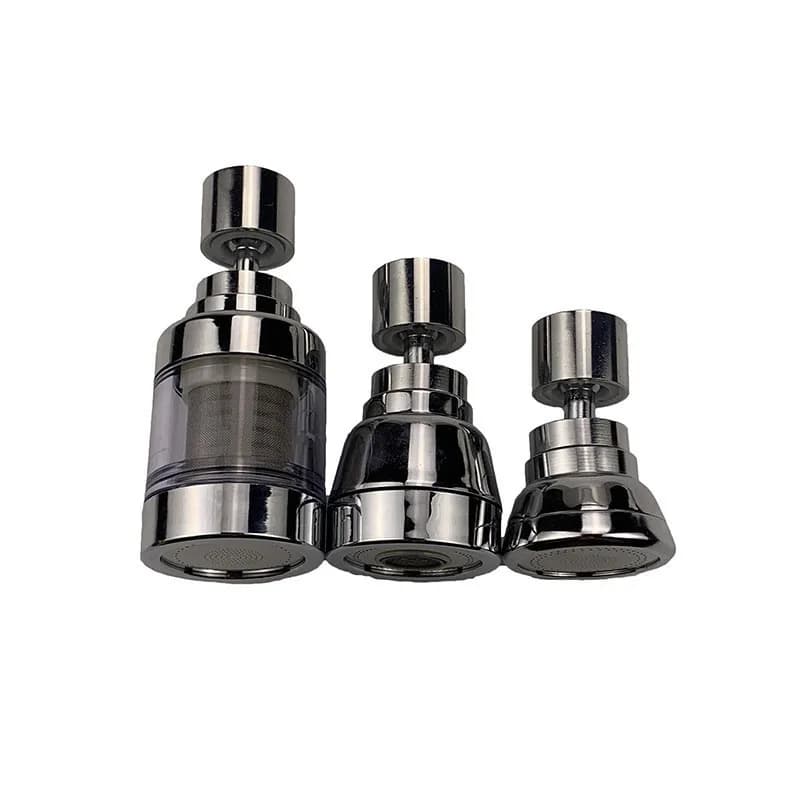 M22 360 Grade Swivel Kitchen Faucet Air Blower 3 Mode Sprayer Filter Diffuser Slice Saving Ugello Water Tap Bathroom Connector