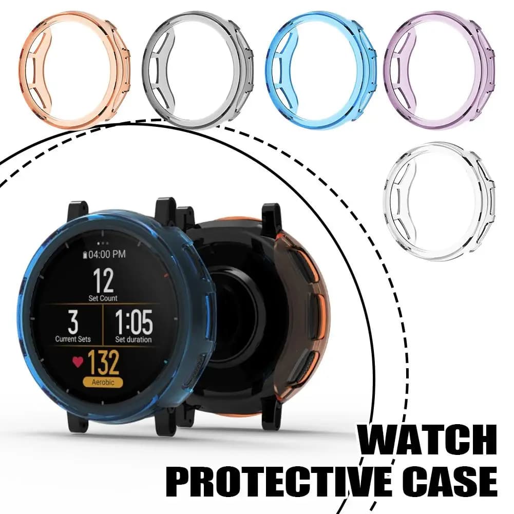Watch Protective Case For Amazfit Active Max Screen Protector For Amazfit Active 3 Premium Protector Frame Shell Cover