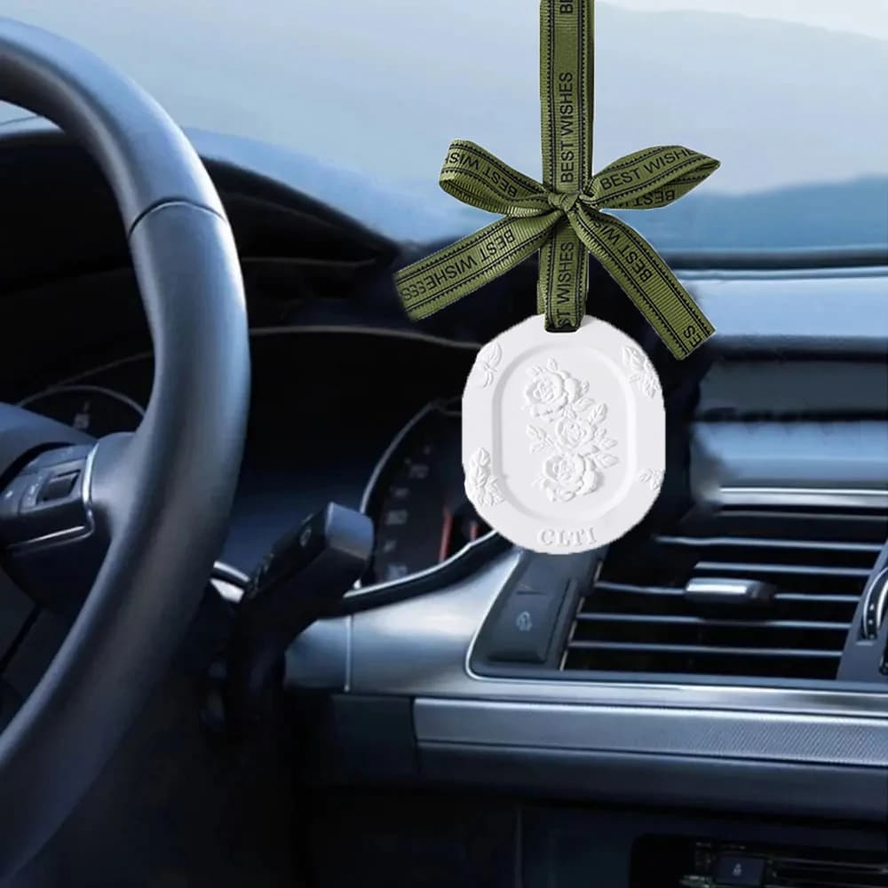 Deodorant for solid environments purifying balm for air aromatherapy chalk wax Tablet aromatic deodorant cabinet pendant mirror for car