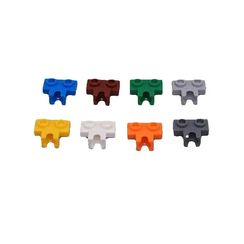 10 pezzi 14704 1X2 con presa a sfera di traino su blocco laterale Moc compatibile con l'assemblaggio di giocattoli per bambini fai da te in mattoni