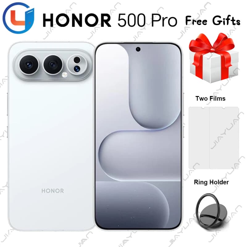 Nuovo originale HONOR 500 Pro 5G telefono cellulare 6.55 "AMOLED Display Snapdragon 8 Elite fotocamera 200MP batteria 8000mAh Smartphone