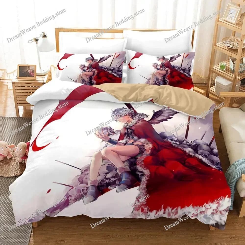 HUNTER×HUNTER Cartoon Poster Sheets Quilt Covers Bedding Dormitory Sheets Bedding Set Soft Warm Bedding Set Home Textileextile
