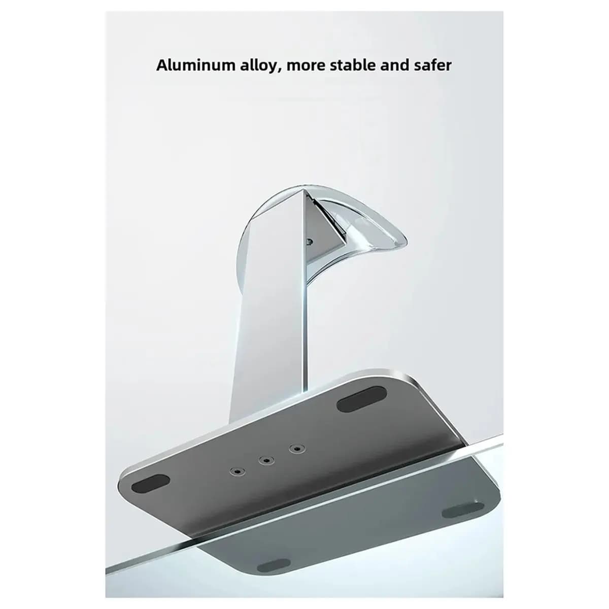fine For Vision Pro Headphone Stand - Stable Display Rack for VR Glasses and Headsets with Desk Mount and Anti-Slip Base