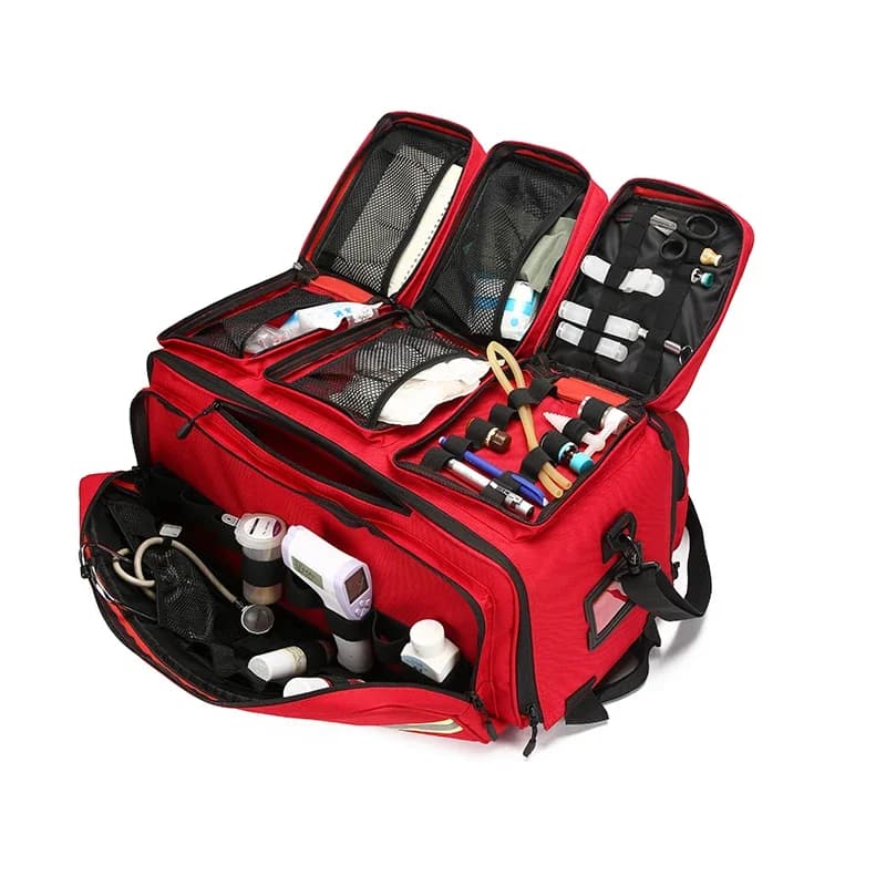 Kit di pronto soccorso traumatico durevole personalizzato Borsa di emergenza tattica Vuota Trousse De Premier con strumenti medici interi veloci