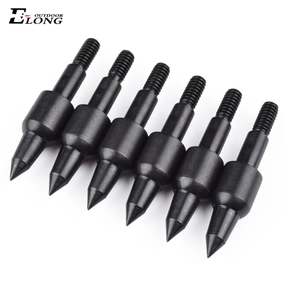 24pcs Arrow Heads 125 Grain Screw-in Archery Field Tip Points Shooting Hunting Accessories
