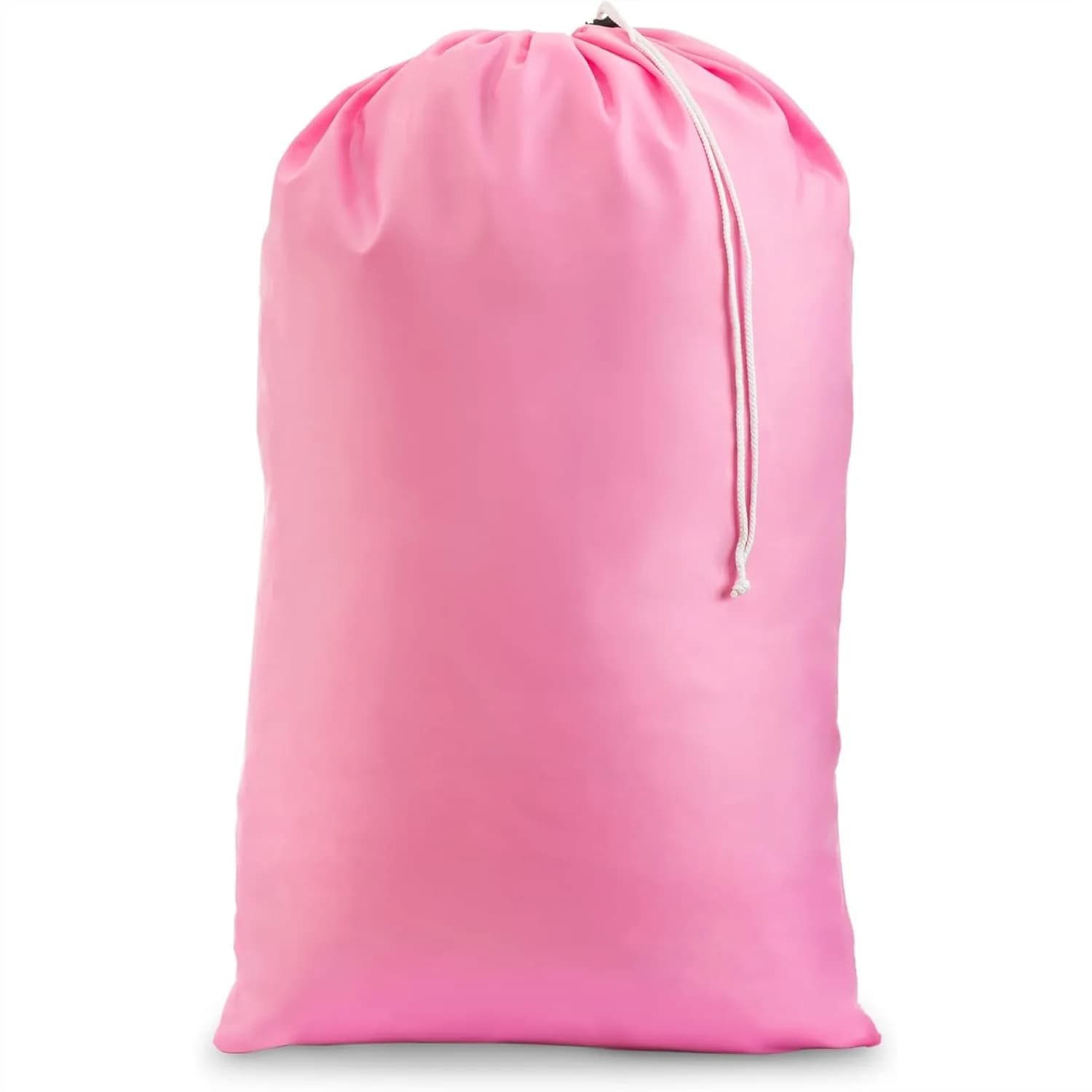 Borsa per biancheria resistente 30x40 pollici - Grande borsa in nylon con coulisse per viaggi e conservazione, contiene fino a 60 libbre, lavabile in lavatrice
