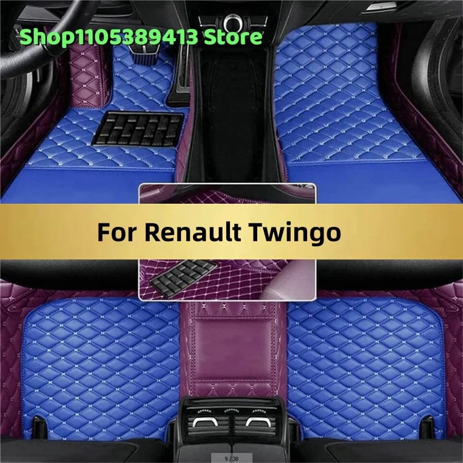 Custom Car Floor Mats For Renault Twingo 2024 2025 2026 2027 Car Mat Accessories Mats Carpets Auto