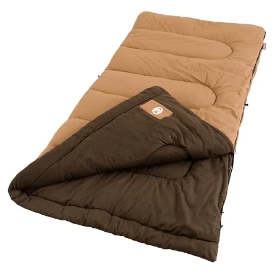 Dunnock 20 ° Pelo F Big 'n Tall for Cold climates, Suitable for Adults Up to 193 cm, Washable in Washing Machine, with Flannel Lining