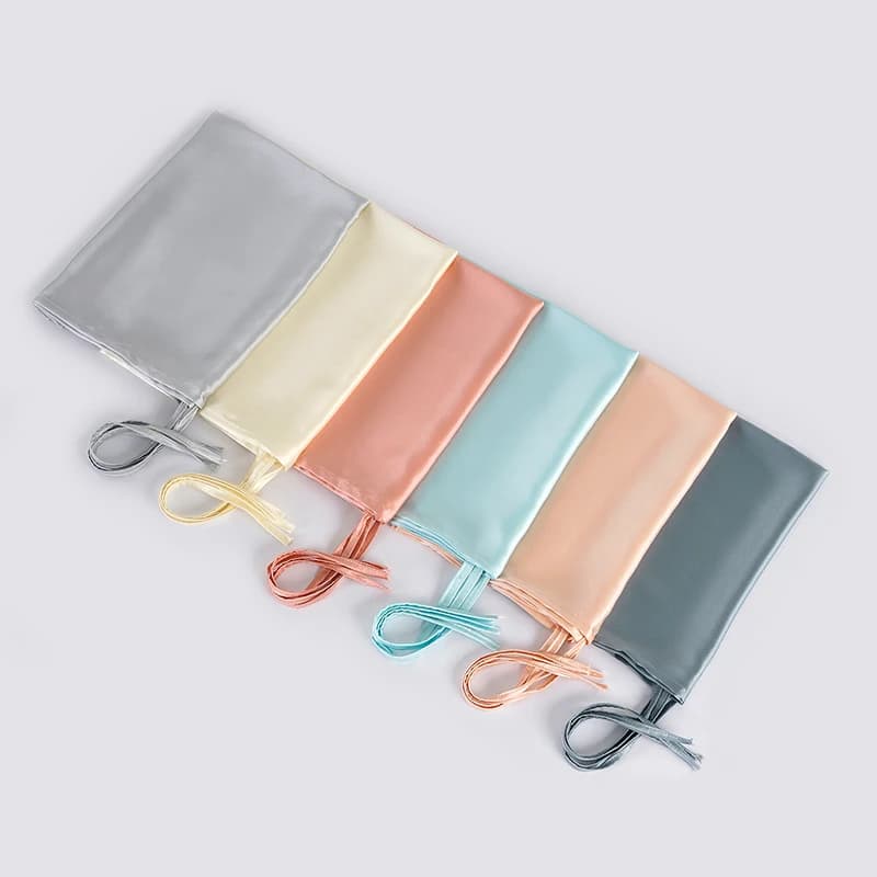 Fodera per Cuscino in Seta di Gelso 100% per Capelli e Pelle, Morbida, Liscia e Traspirante, Regalo per Donne, da Viaggio