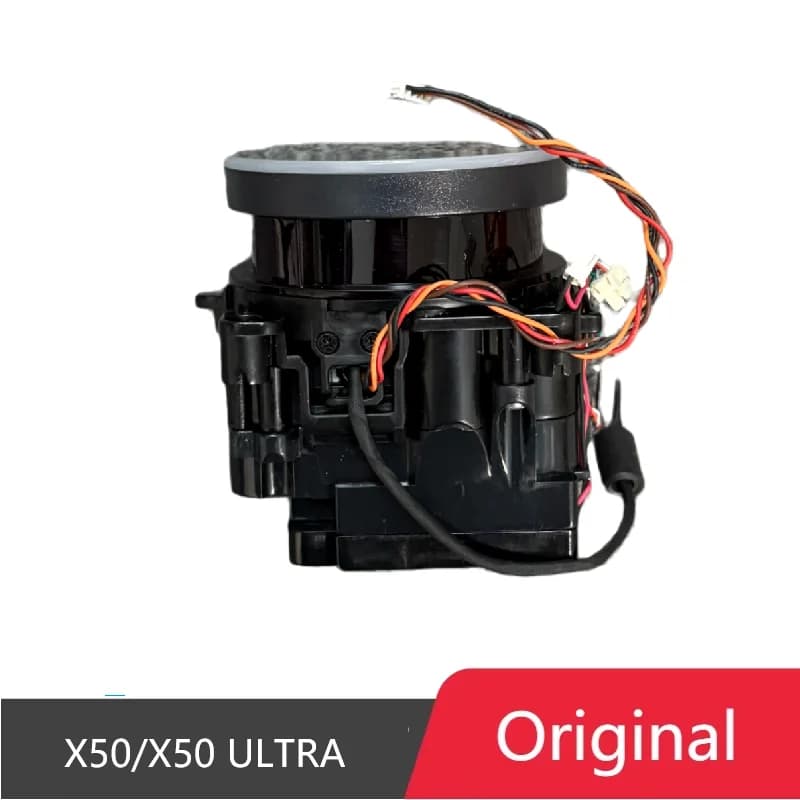 Sensore Laser Lidar per Robot Aspirapolvere Dreame X50/X50 Ultra, Modulo LDS con Copertura Argento, Ricambio