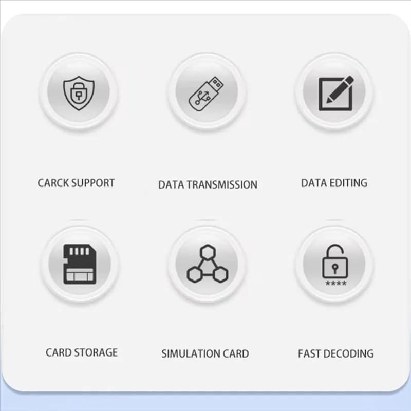 【Preferito del Shopper!】Scheda RFID Chameleon Ultra Rilevamento Compatibile con NFC Read Writer ID IC Reader Tag Copyer