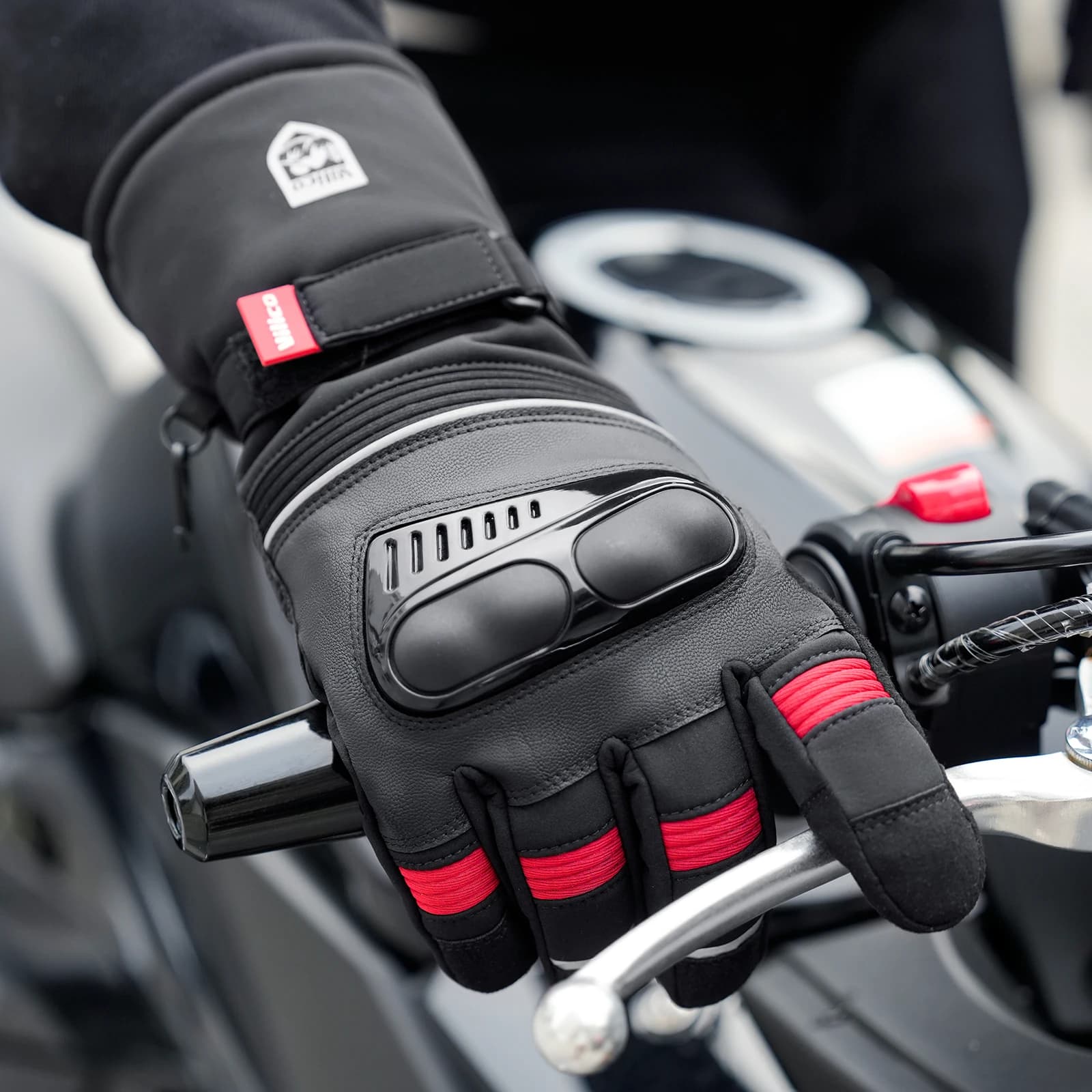 Men's Touch Screen Cycling Gloves MTB Running Fitness Gym Riding Bike Gloves Mimetic Color