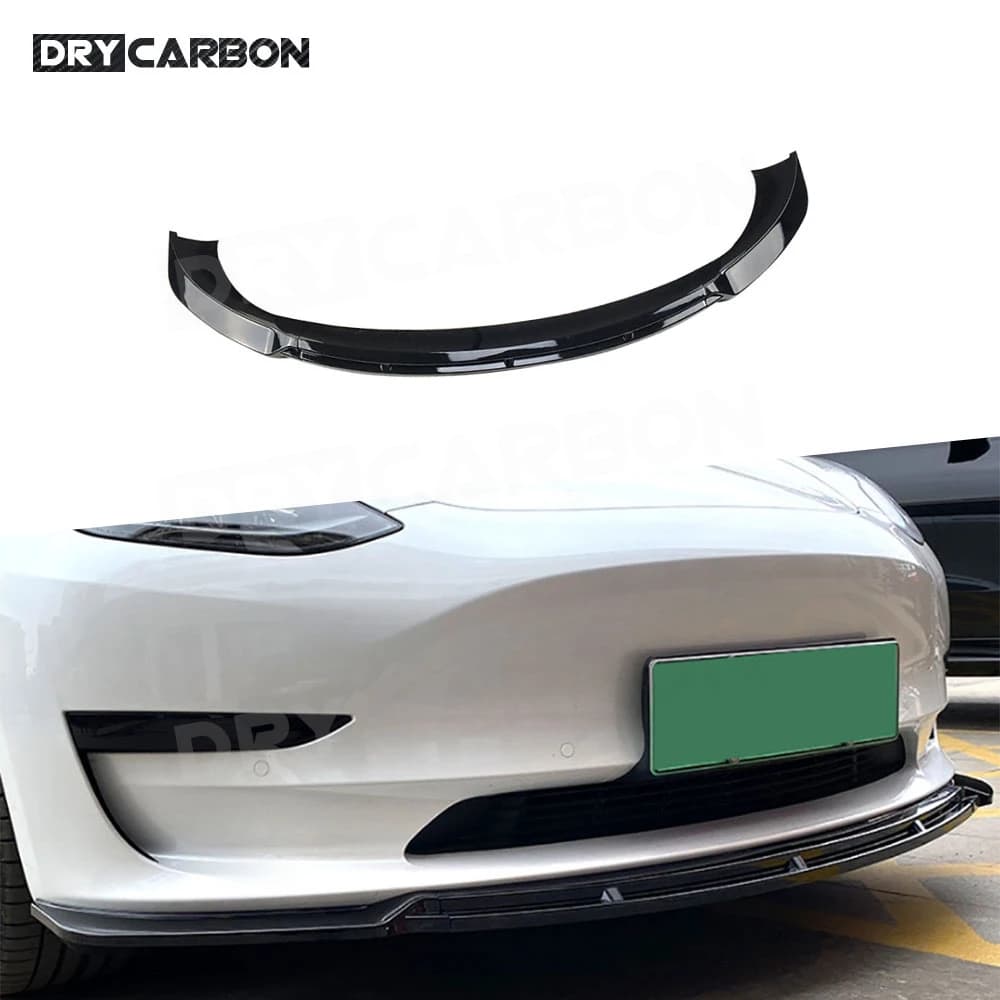 Spoiler diffusore per paraurti anteriore in ABS per Tesla Model 3 2017+ Accessori per carrozzeria e styling auto