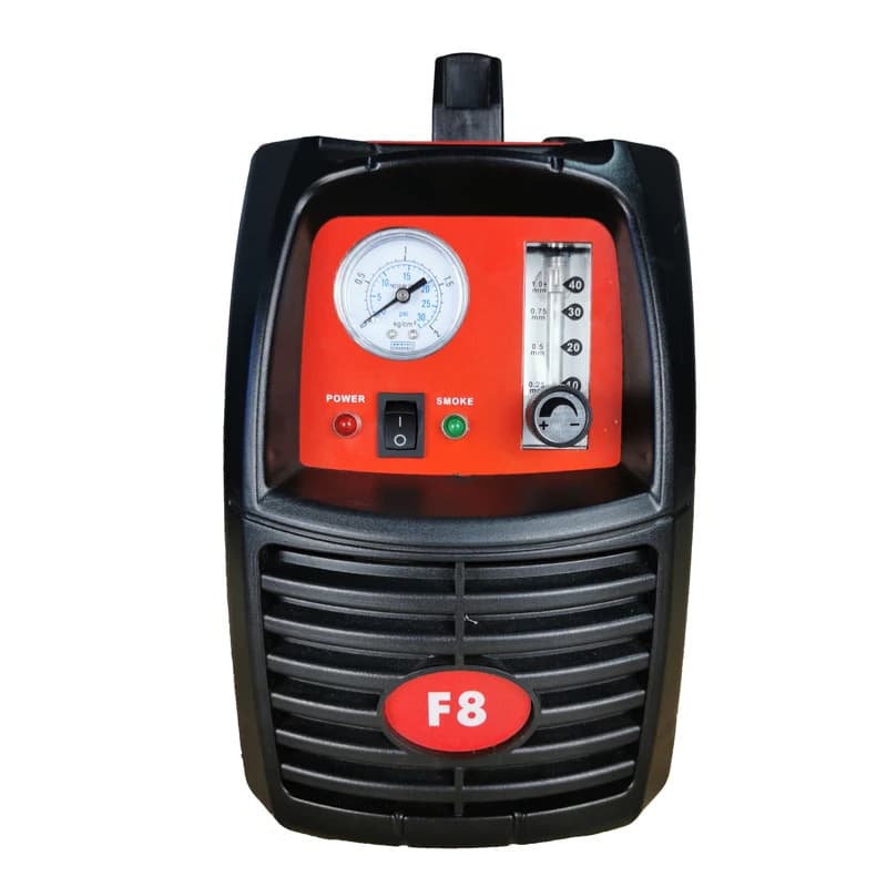 Rilevatore di perdite diagnostici per autoveicoli Strumenti per tester per rilevatori di perdite di fumo per test del sistema del basamento del serbatoio del carburante per tutte le auto