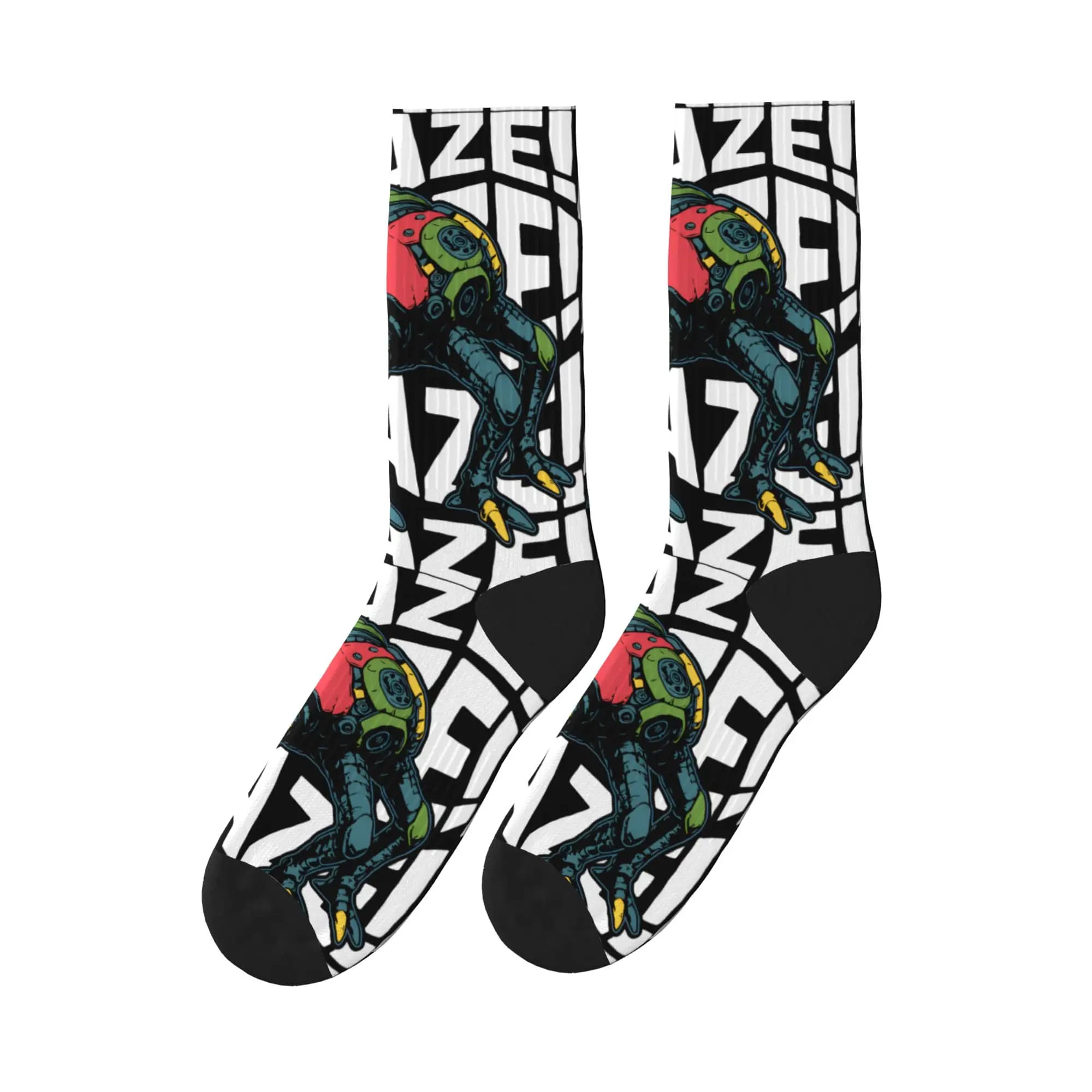 Project Hail Mary Rocky AMAZE Calzini antiscivolo da uomo Calzini morbidi e traspiranti per skateboard Calzini con motivo autunnale per il tempo libero
