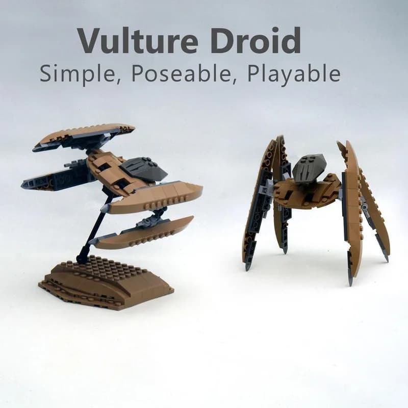 MOC Building Blocks Modello trasformabile del robot dell'aquila calva con supporto Serie Planet Giocattolo educativo di assemblaggio per bambini