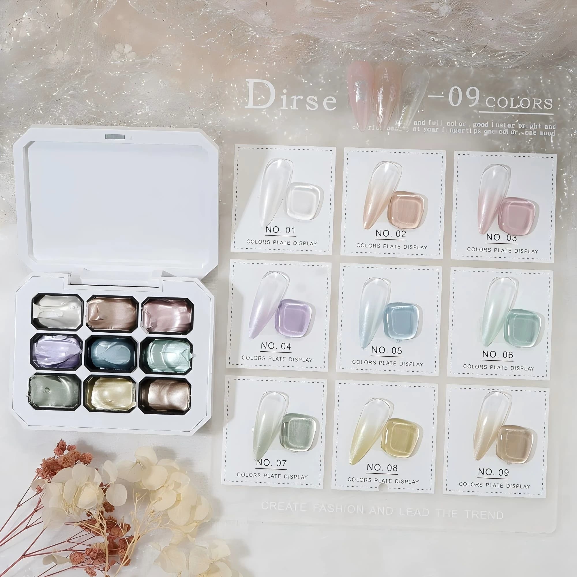 4/9 colori tappatura colla per unghie smalto gel solido colore solido cambiamento graduale gel creazione di nail art fai da te semi permanente Soak Off UVLED