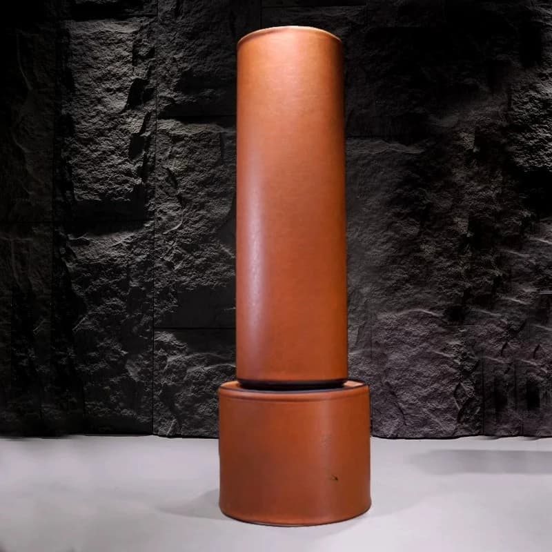 Retro Standing Boxing Sandbag Home Ultra-Fiber Roly-Poly Boxing Punching Bag