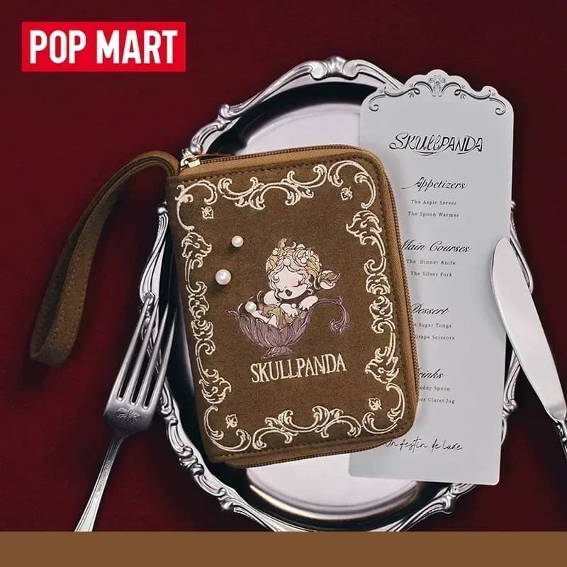 POP MART SKULLPANDA 'The Feast Begins' Series Kawaii Anime Blind Box Action Figure - Mystery Surprise Collectible Doll for Fans
