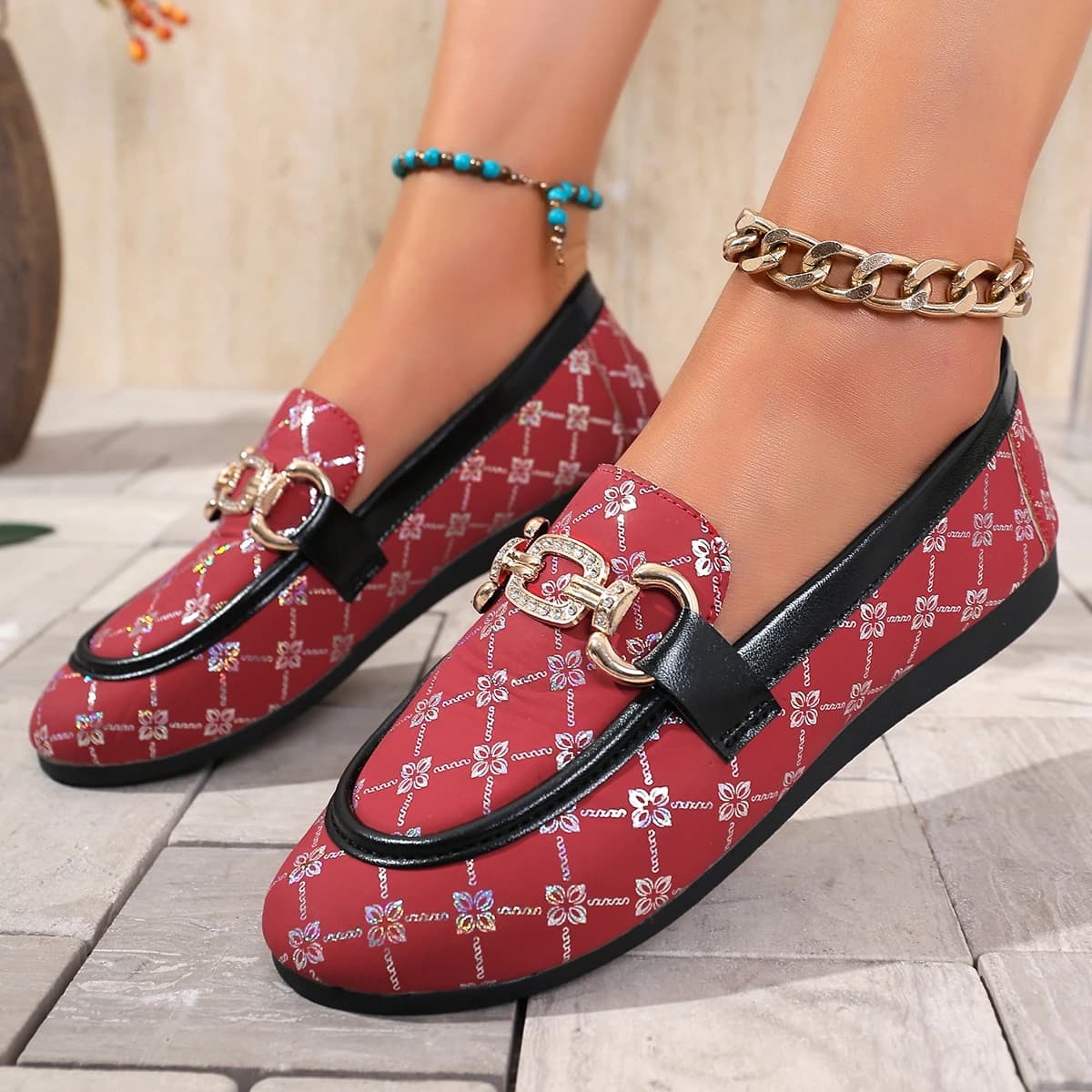 Scarpe basse da donna all'aperto scarpe antiscivolo moda mocassini slip-on casual comode Baotou sneakers taglie forti donna Zapatos De Mujer