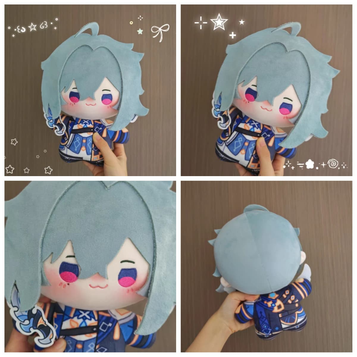 Anime Lohen Genshin Impact Cosplay Figure Nunu Body Doll Maumet Pillows Puppet Game Toys Plushies Halloween Present 25cm