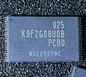 k9f2g08 originale K9F2G08UOB K9F2G08UOA K9F2G08UOC K9F2G08UOM Memoria flash da 256 MB, Chip Tsop-48