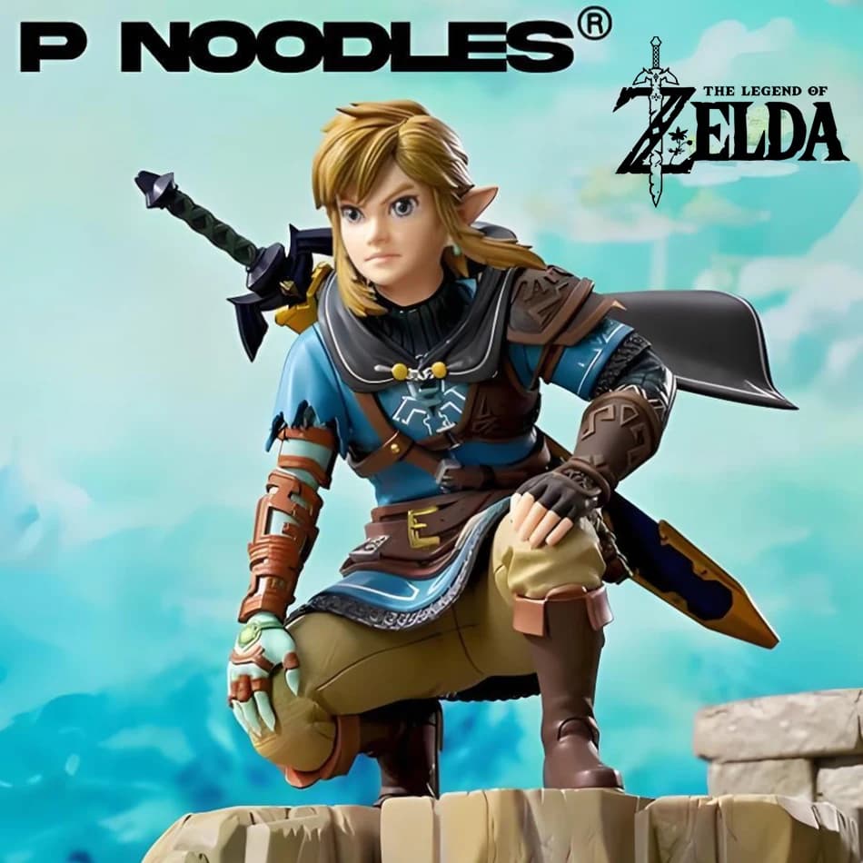 12 cm La leggenda di Zelda: Il risveglio di Link Kingdom Of Tears Skyward Sword Link PVC Modello di gioco Collezione anime Bambola giocattolo regalo