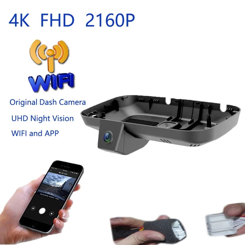 4K Plug And Play Videoregistratore per auto Wifi DVR Dash Camera per Great Wall Haval XY Shenshou Jolion Chitu Red Rabbit 2023 2022 2021