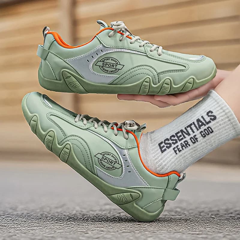 Nuove Sneakers Casual da Uomo Primavera 2026, Scarpe da Lavoro Antiscivolo con Suola Morbida e Resistente all'Usura, Mocassini da Allenamento alla Moda Stile Tedesco