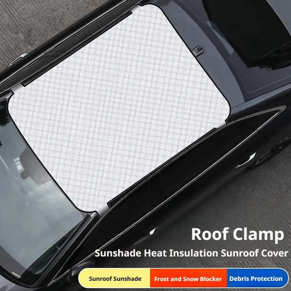 Sunroof Sunshades Car Windshield Snow Sun Shade Waterproof Anti-freeze Protector Cover Skylight Glass Roof Sun Shade Wholesales