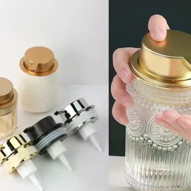 Foam Hand Liquid Soap Bottle Pump Dispenser Head Nozzle For Bathroom Kitchen