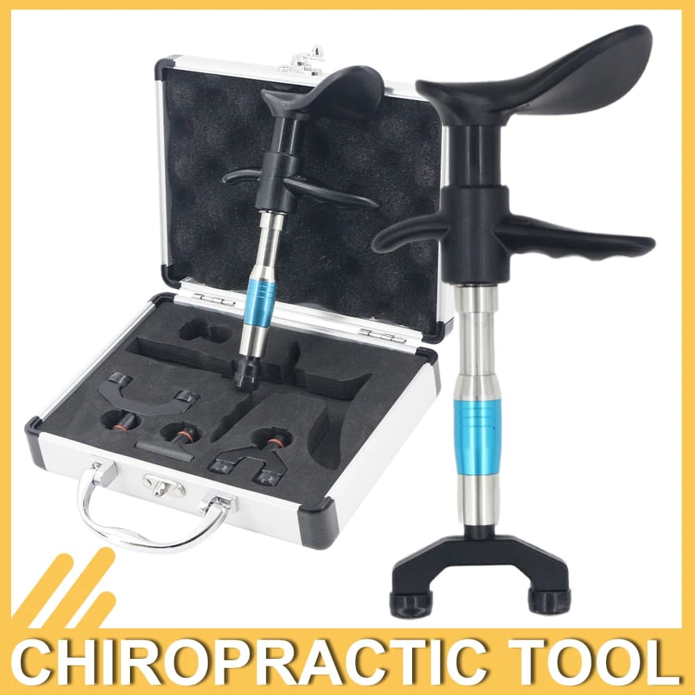 Strumenti di Regolazione Chiropratica 300N, Pistola Manuale a 6 Livelli per Correzione Spinale, Massaggiatore per Rilassamento Corporeo, Cura della Salute