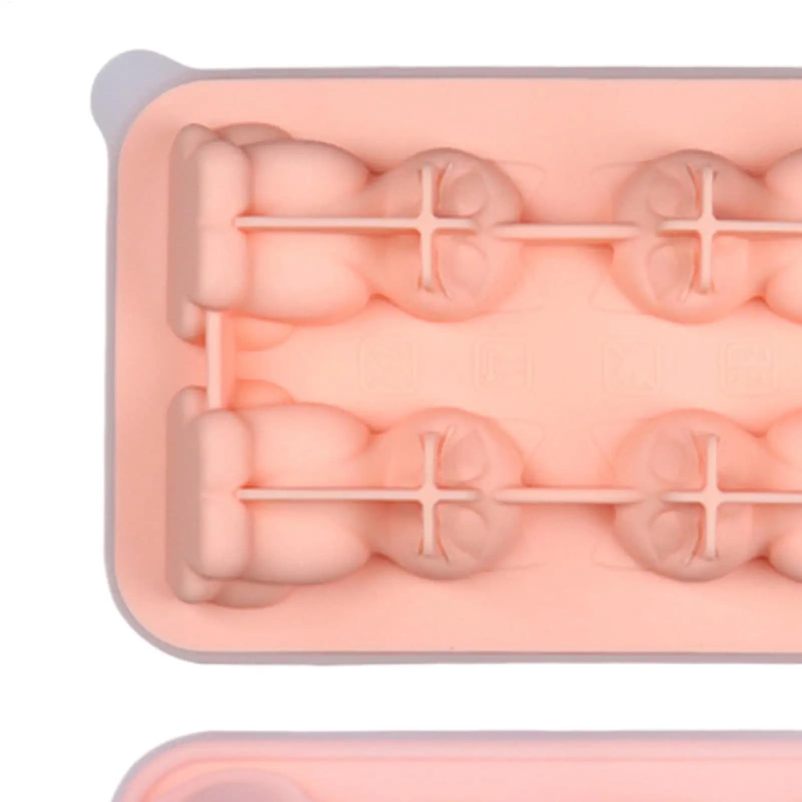 Stampi in silicone per cubetti di ghiaccio, vassoio in silicone 3D a forma di gatto, utensili da cucina per whisky, cocktail, succhi, bourbon
