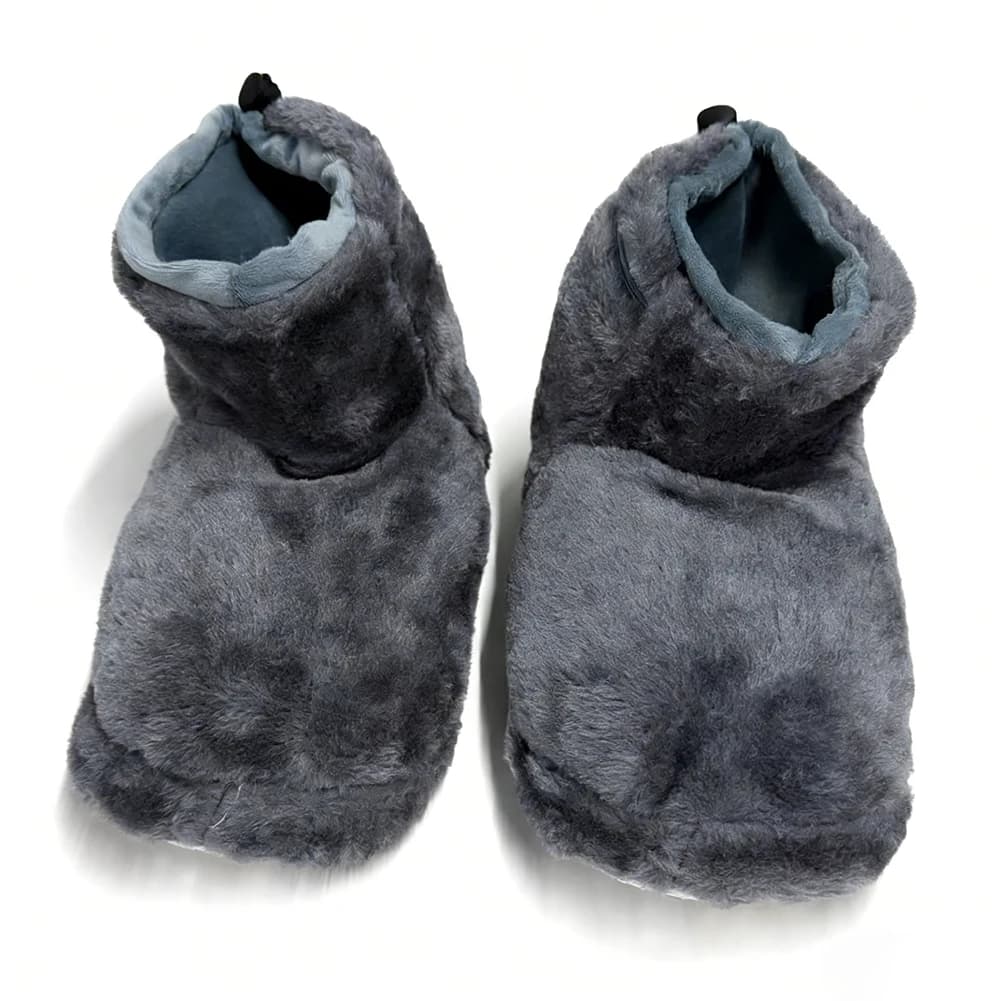 Scarpe Riscaldanti USB, Stivali Invernali Caldi, Pantofole Elettriche Comode in Peluche, Pantofole Riscaldanti Invernali per Uomo e Donna