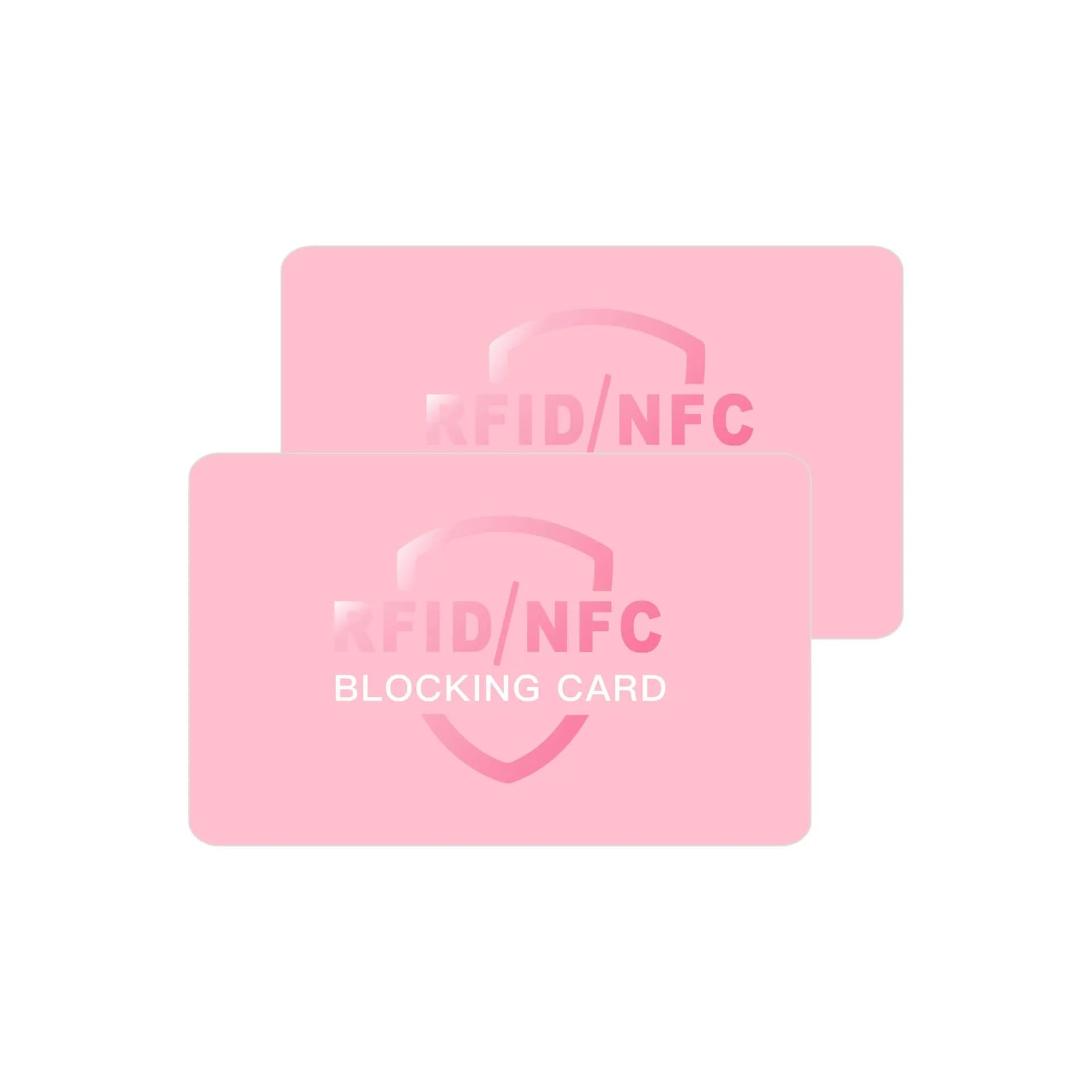 10Pcs Set RFID Blocking Cards NFC Debit Credit Cards Passport Protector Blocker Card Set Smart Anti-Theft Design RFID Blocker