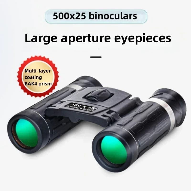 Potente binocolo da 5000M a lungo raggio 500x25 Zoom telescopio HD binocolo professionale campeggio turismo all'aperto