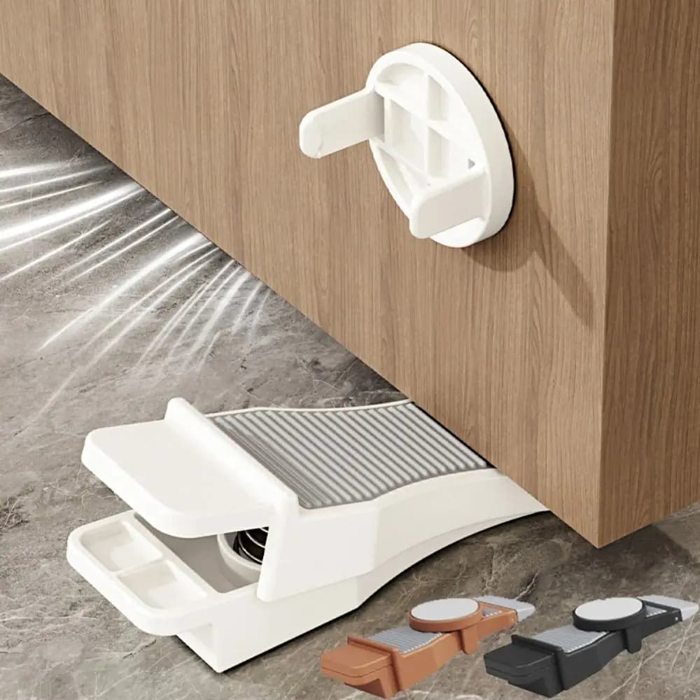 Fermaporta anti-collisione muto per cuneo per porta inferiore antifurto antivento Blocco porta universale antiscivolo per uso domestico