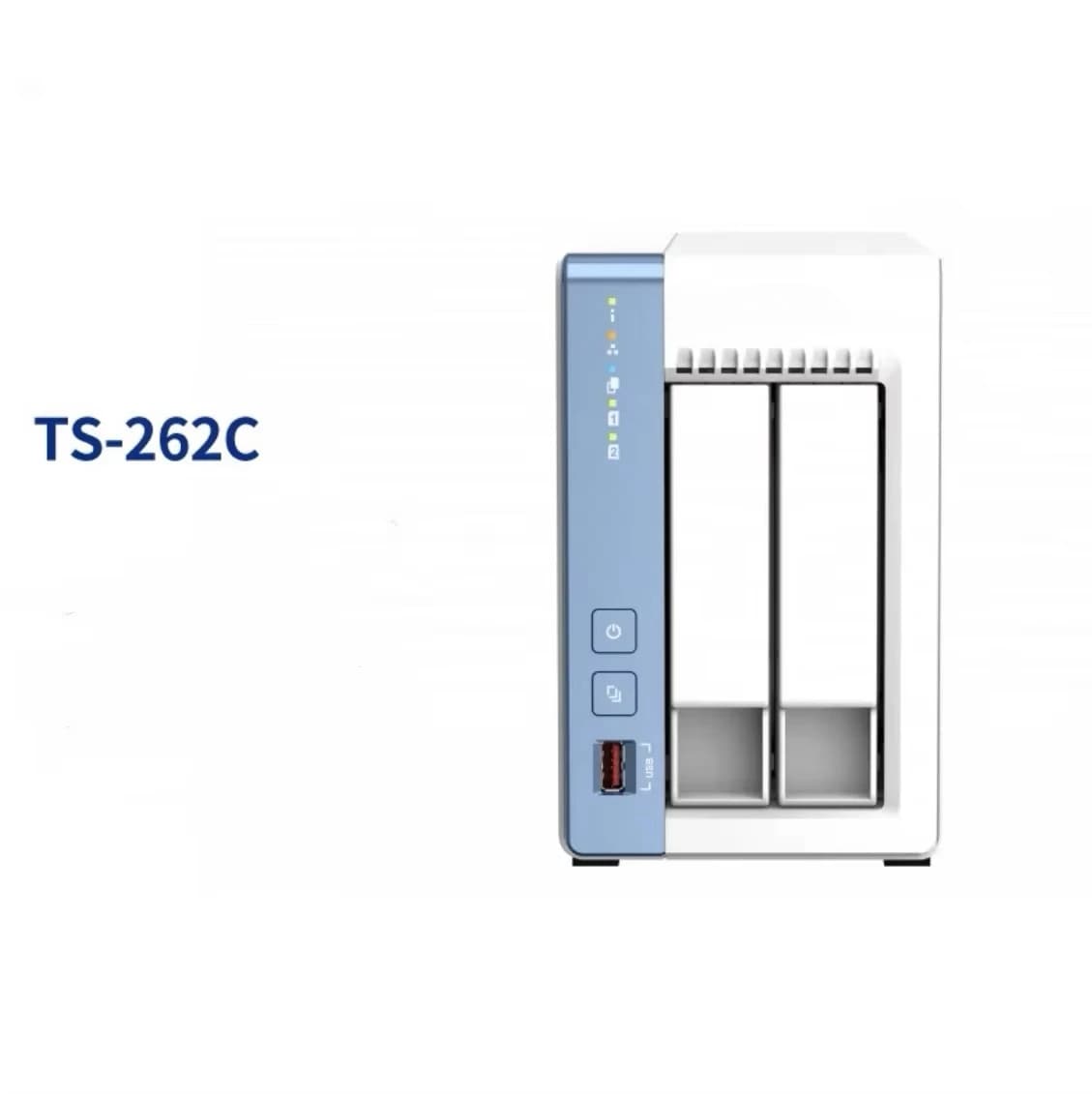 QNAP TS-262C QNAP Store NAS a Due Bay per Archiviazione