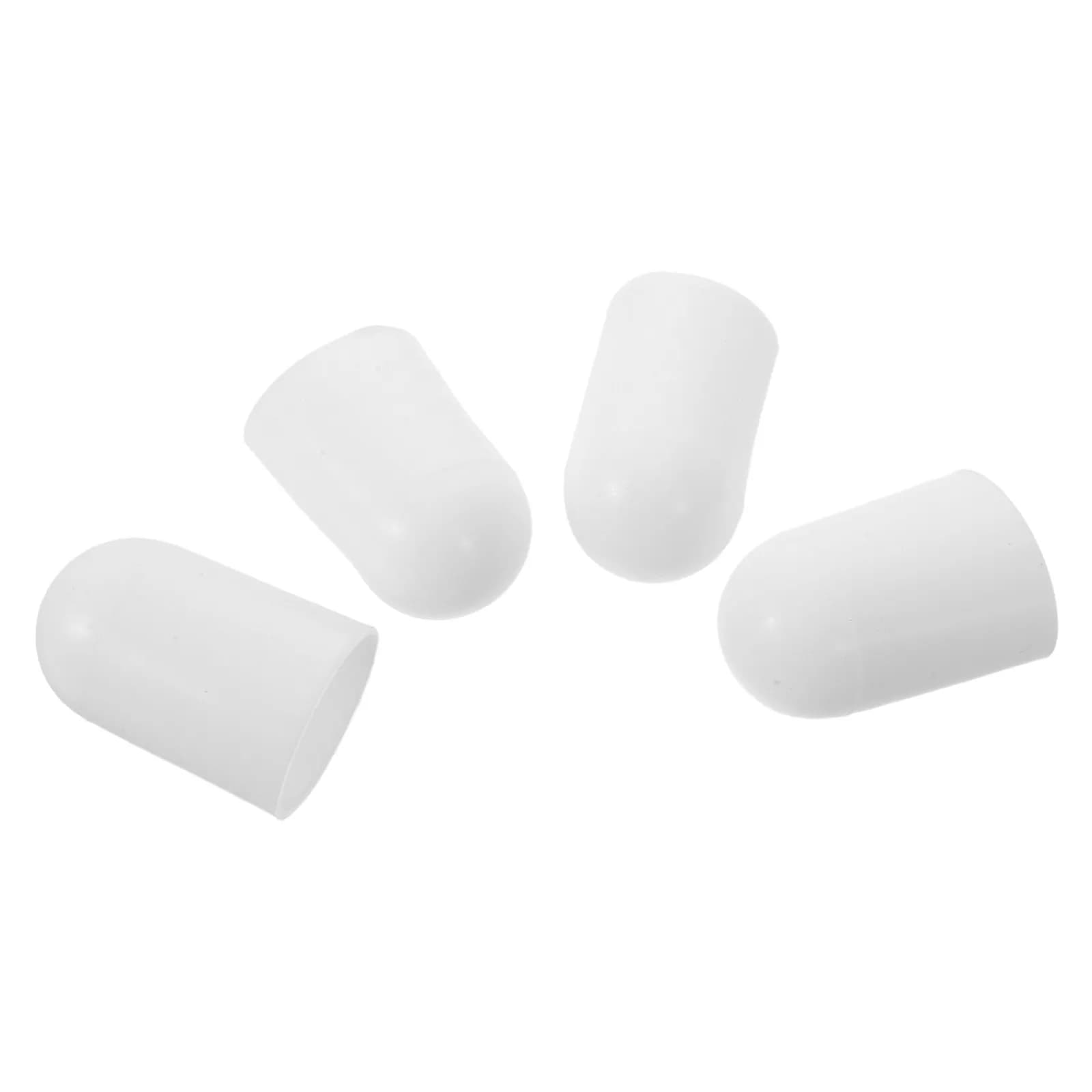 4Pcs Silicone Flashlight Diffuser Cap 39-43Mm LED Light Diffuser Cover Shade for Outdoor Camping Tent Lanterns Indoor