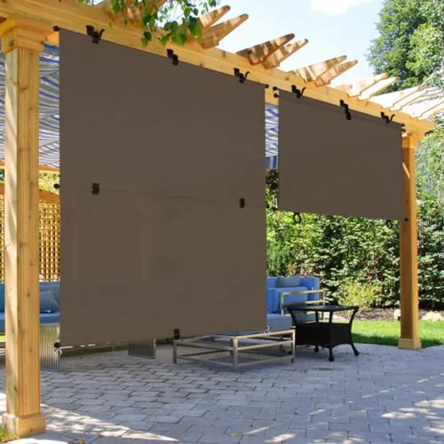 4'x6' (120x180cm) 240GSM Foldable for Patio, Veranda, Terrace, Pergola - Solar Protection