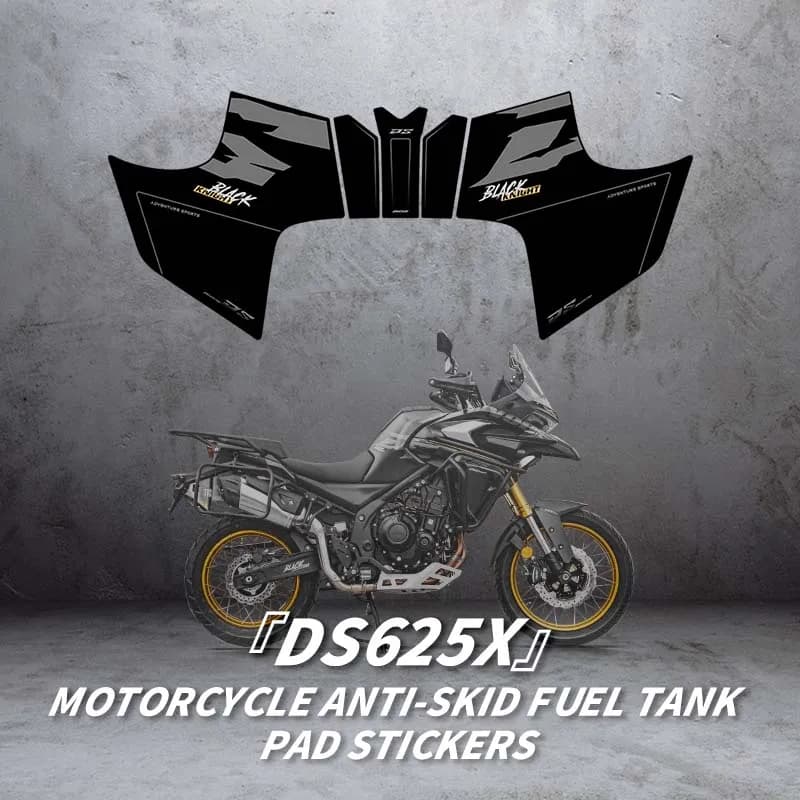 Utilizzato per VOGE DS625X Accessori moto Tappetino serbatoio gas Decorazione antiscivolo Decalcomanie Kit di adesivi di protezione serbatoio carburante bici