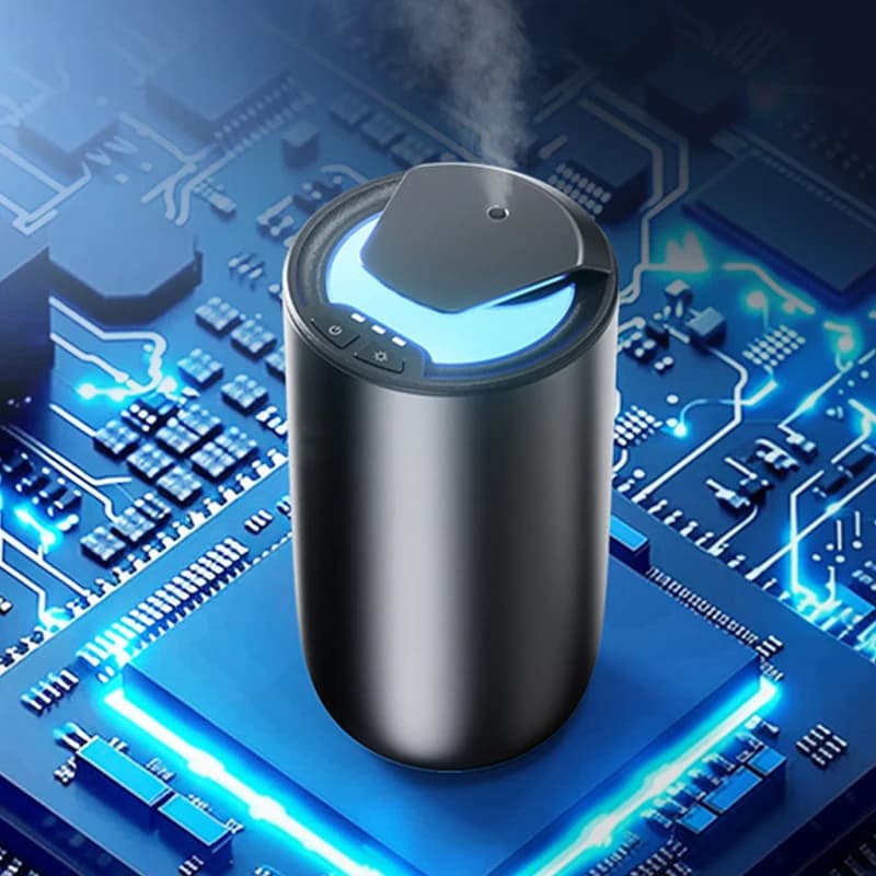 Diffusore Portatile Senza Acqua per Auto, Casa, Ufficio, Spa, Ricarica USB, Diffusore di Oli Essenziali con Luce LED, Diffusore di Fragranze per Ambienti