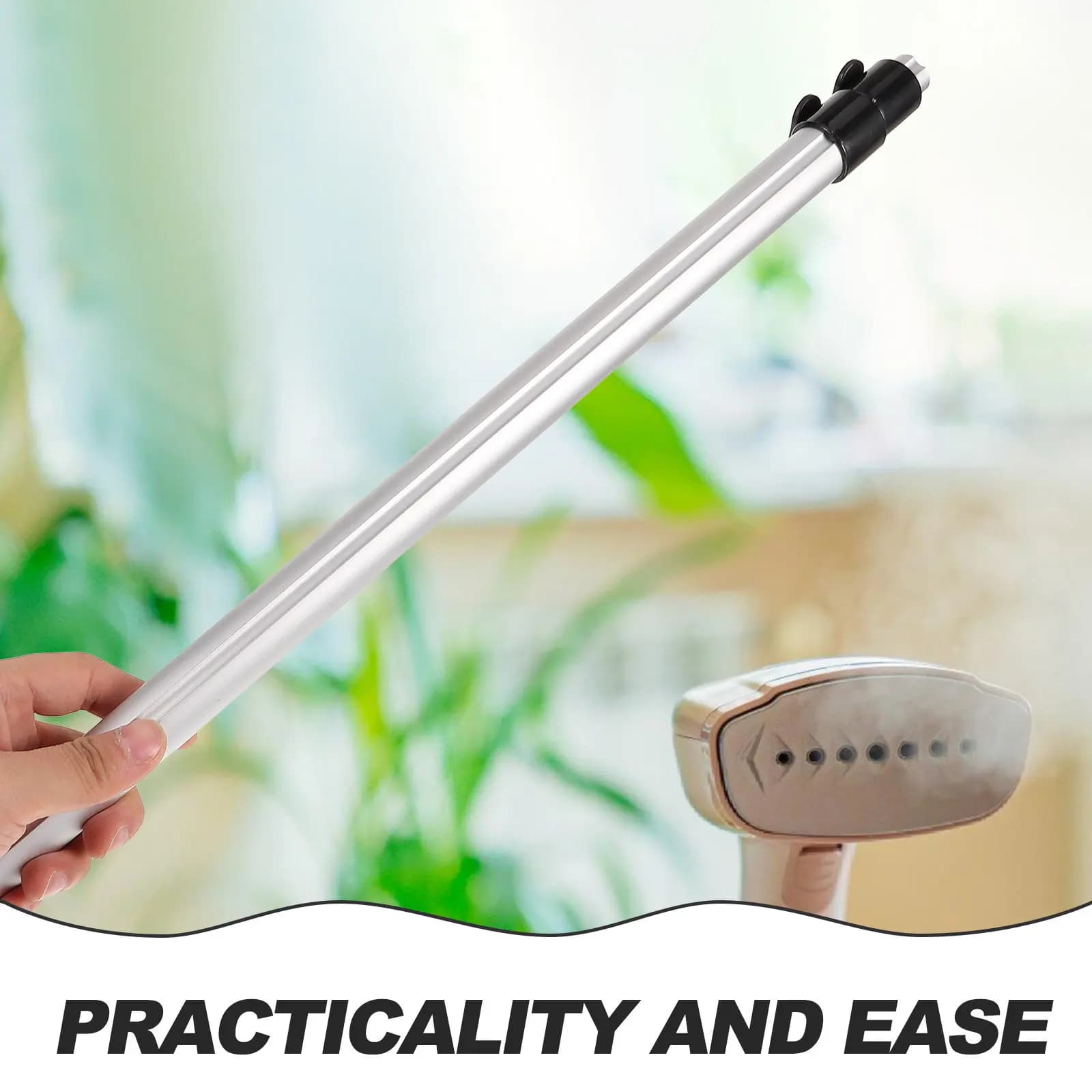 Steamer Rod Garment Accessories Closet Rods for Hanging Clothes Stand Standing Rack