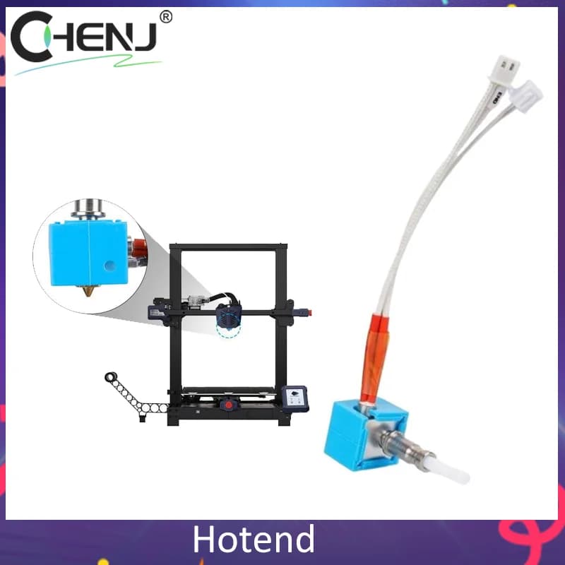 Hotend 24V 40W Hotend Set per stampante 3D 1,75MM per l'alimentazione dell'estrusore della stampante 3D