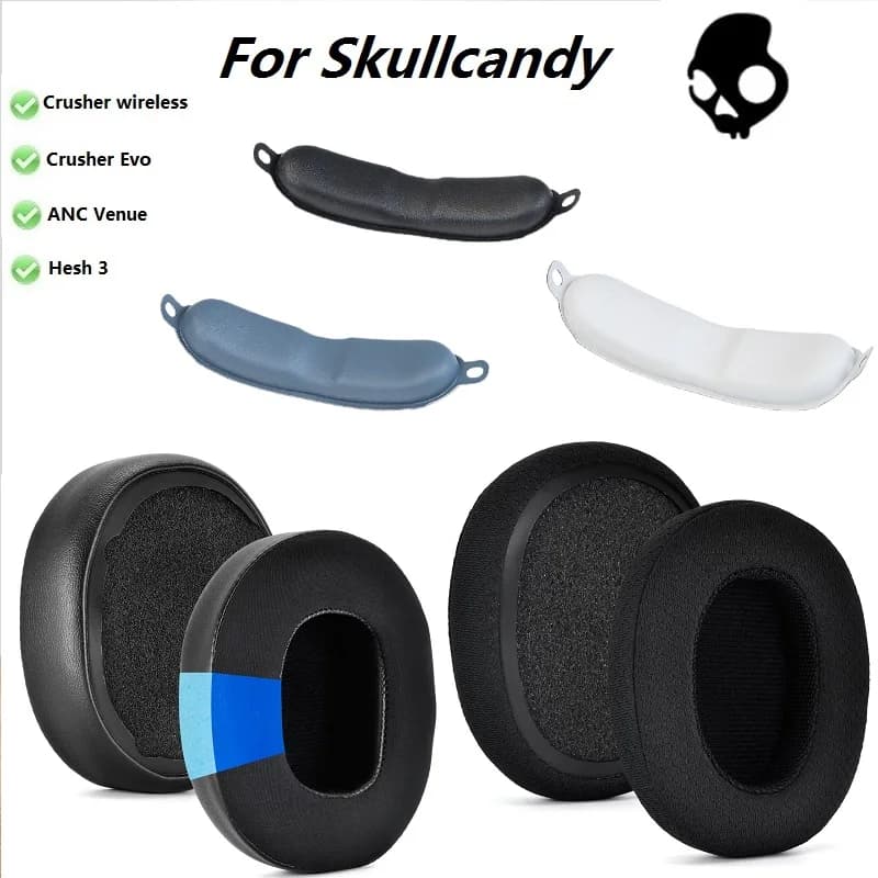 Skullcandy Crusher Wireless, Crusher 3, place, frusher EVO HESH 3 Headphone Spare Parts