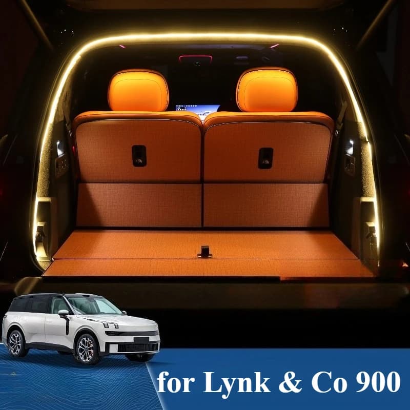 Striscia LED per Auto Lynk & Co 900, Luce Ambientale per Bagagliaio, Illuminazione Interna