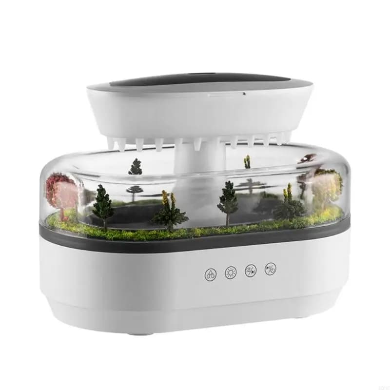 A0nc piove piccolo umidificatore viaggiare umidificatore umidificatore per camera da letto d'ufficio