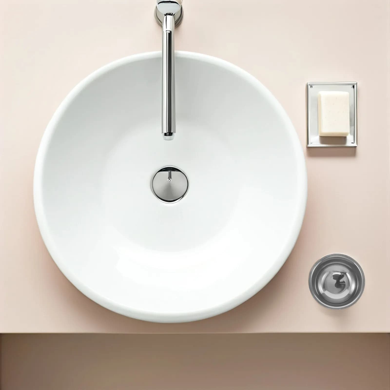Stainless Steel Shaving Bowl Double Layer Sleek Design Easy Clean Shaving Soap Holder Shave Cup for Brushes Foam Making Travel