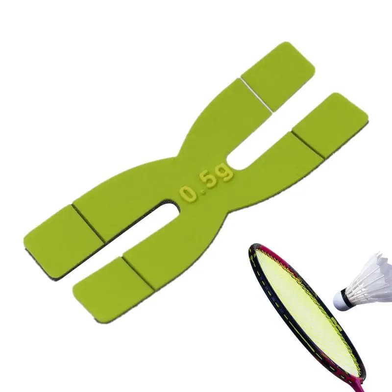 Badminton Rack 0.5g weight strips for balance of the H-shaped tennis racket weight and balance strips