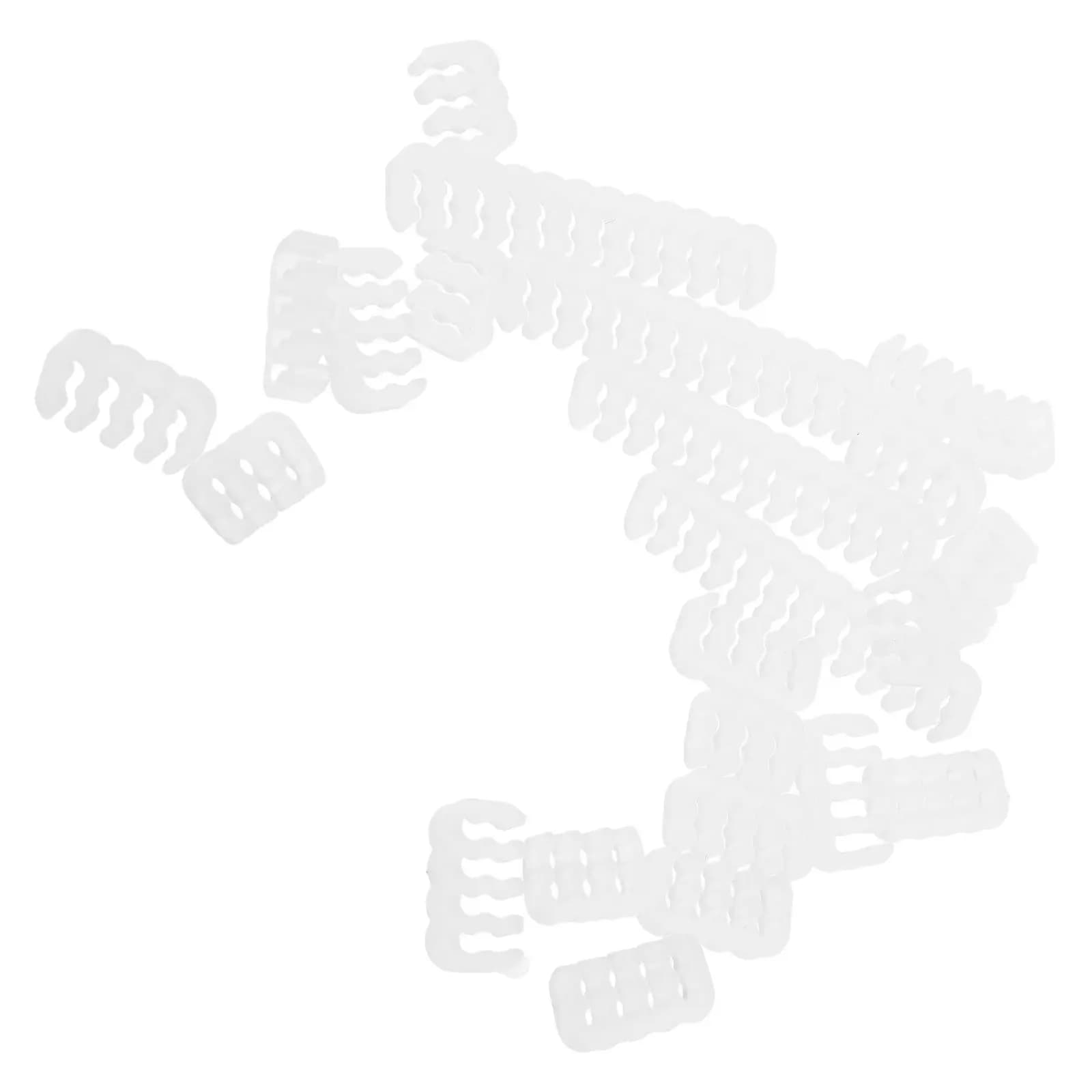 24 Pezzi Clip per Cavi di Prolunga, Organizzatori in Plastica per Cavi da Scrivania, Casa, Ufficio, Gestione Cavi di Ricarica, Organizzazione Fili